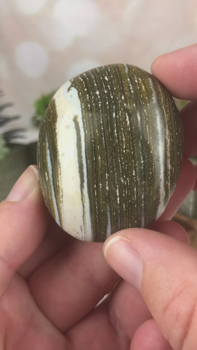 Ocean Jasper Palm Stone