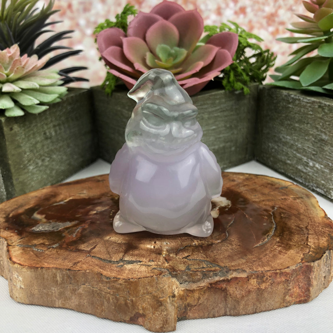 oogie boogie succulent FLUORITE OOGIE BOOGIE CARVING – Soul Of Jupiter