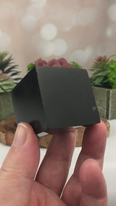 Black Tourmaline Cube