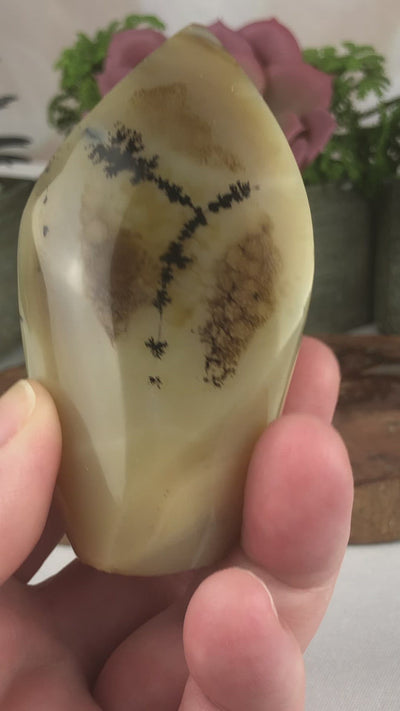 Dendritic Agate Flame