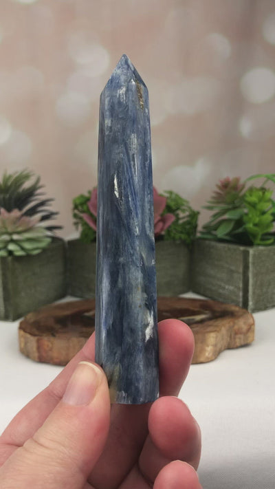 Blue Kyanite Tower