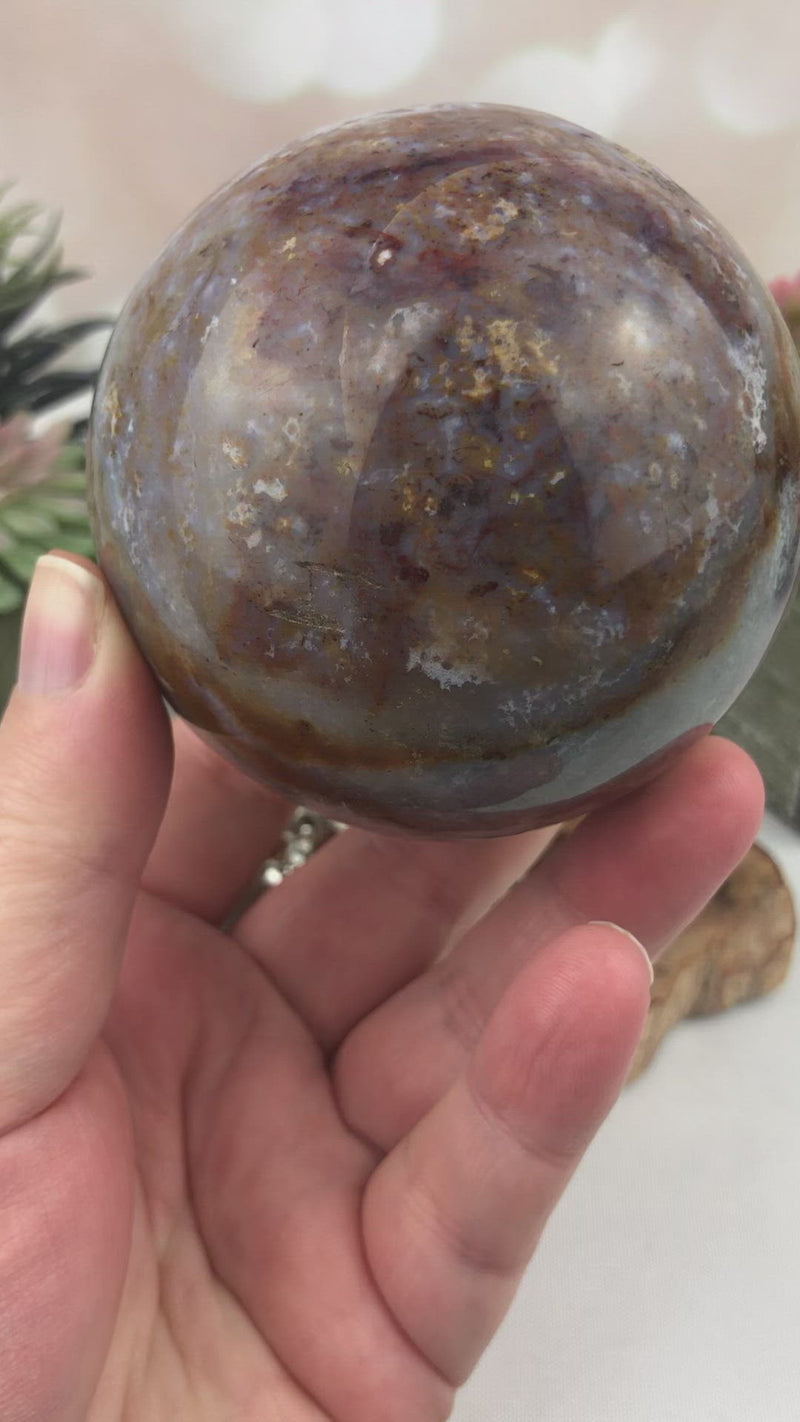 Ocean Jasper Sphere