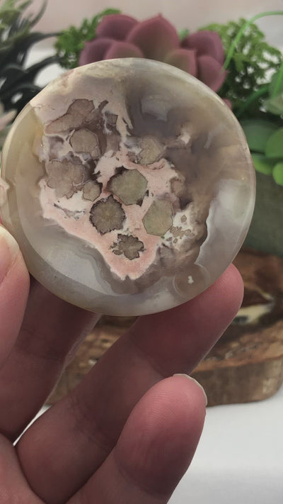 Flower Agate Bowl