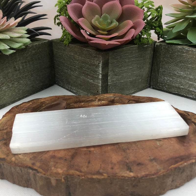 SELENITE (SATIN SPAR) CHARGING PLATE 