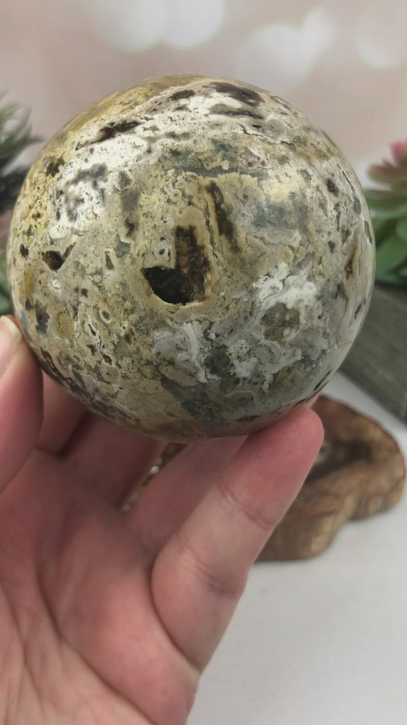 Ocean Jasper Sphere