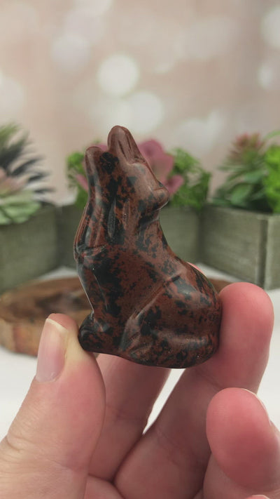 Mahogany Obsidian Wolf