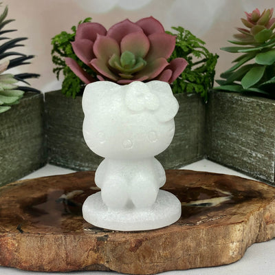 White Jade Hello Kitty