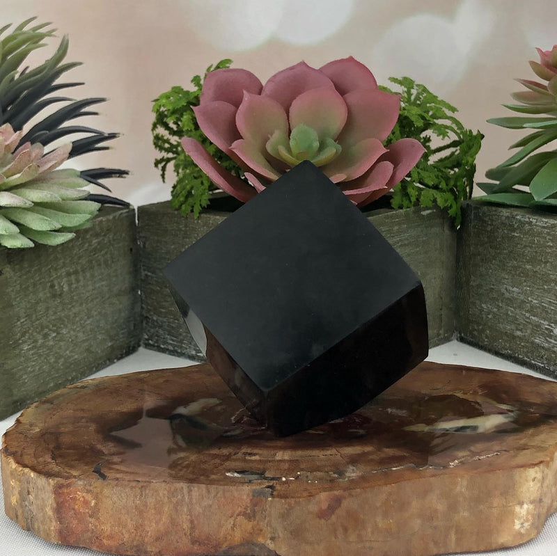 Black Tourmaline Cube