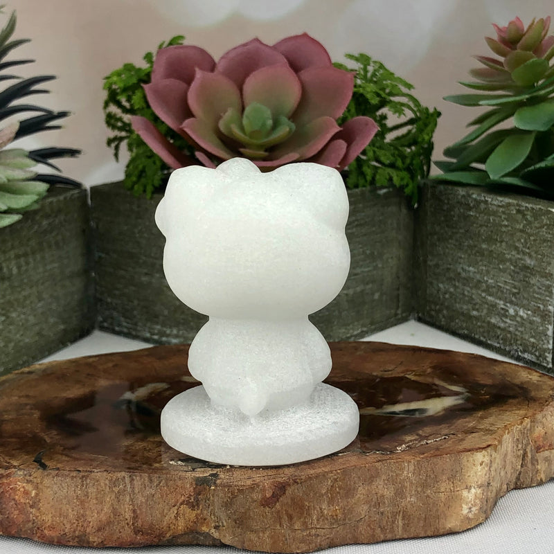 White Jade Hello Kitty