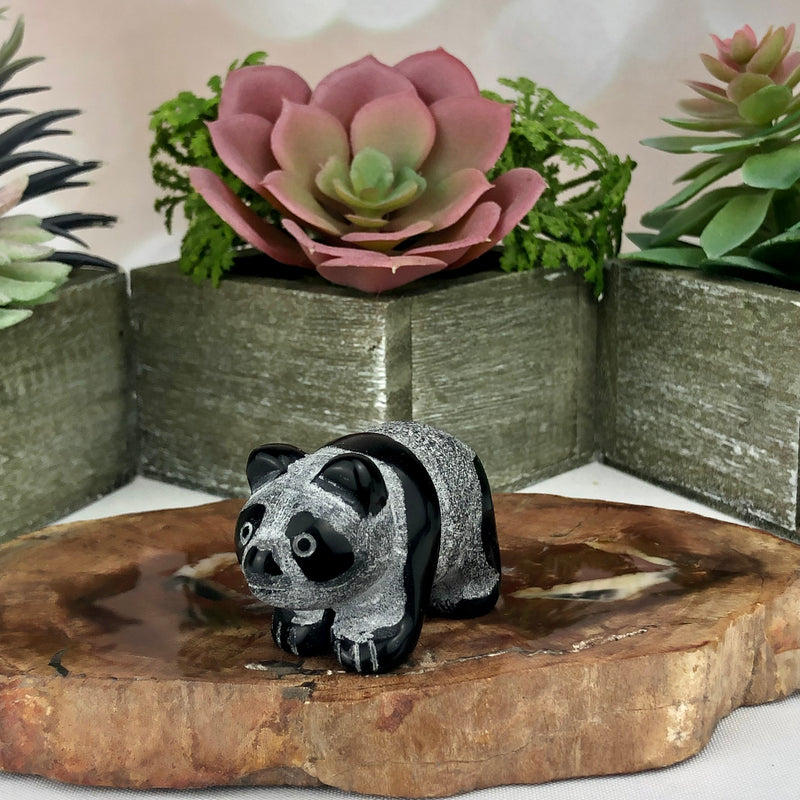 BLACK OBSIDIAN PANDA 