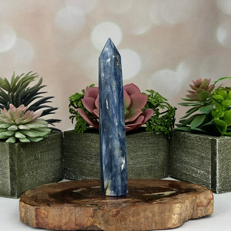 Blue Kyanite Tower